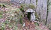 Tour Wandern Noailhac - Noailhac- Dolmen et pierre gravée (départ de Noailhac) - Photo 2