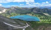 Excursión Senderismo Allos - Pk du Laus - Lacs de la Petite Cayolle, des Garrets et Allos - Photo 6