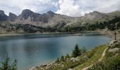 Tour Wandern Uvernet-Fours - col de la petite cayolle lac d alos pas du Lauzon  - Photo 2