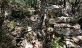 Trail Walking Laroque - Laroque - Avens, menhir - Rocher du Pin - Photo 4