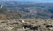 Excursión Senderismo Tourrettes-sur-Loup - Tourettes-sur loup Pic Courmettes Puys Tourettes et Naouri Trace réélle - Photo 8