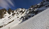 Trail Touring skiing Les Contamines-Montjoie - tricotage vers la pointe de Chaborgne  - Photo 2
