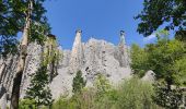 Excursión Senderismo Théus - les demoiselles coiffé de theus  - Photo 3