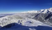 Tocht Sneeuwschoenen Crêts-en-Belledonne - randonnée raquette le Grand Rocher. le Crêt du Poulet  - Photo 7