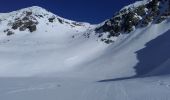 Percorso Sci alpinismo San Martino Lantosca - Col de cerise et lac du Mercantour - Photo 4