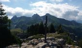 Trail Walking Glières-Val-de-Borne - BARGY: CENISE - ROCHERS DE LESCHAUX - SOLAISON - COL DE CENISE - Photo 2