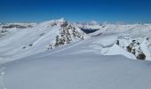 Tour Skiwanderen Molines-en-Queyras - col et pic traversier - Photo 3