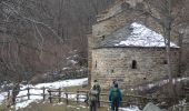 Tour Wandern Angoustrine-Villeneuve-des-Escaldes - 2021-02-12 Sortie CAF - Angoustrine - Chapelle de Sant Marti d'Envalls - Photo 1