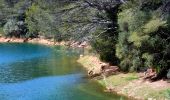 Randonnée Marche La Valette-du-Var - Tourris - Source ripelle - Mont combe - Barrage - Olivières - Carriere aux fourmis - Grottes de sable - Chateau de Tourris - Photo 10