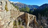 Trail Walking La Robine-sur-Galabre - 20191209_Passerelle Bès_Lame Facibelle_Belvédère Pas d'oiseaux  - Photo 8