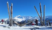 Excursión Raquetas de nieve Hauteluce - Le Signal - Chard du Beurre - Plan Chardon - Photo 3