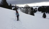 Trail Snowshoes Divonne-les-Bains - La Dole alt 1676m en raquette - Photo 2