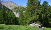 Tour Wandern Saint-Véran - Saint Véran - Cabanes de Lamaron - Pic Cascavelier - Crête et Croix de Curlet - Photo 12