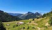 Tocht Stappen Bellecombe-en-Bauges - Tour de BancPlat, Dent des portes en partant du petit reposoir  - Photo 1