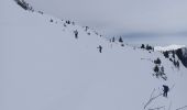 Tour Skiwanderen Beaufort - pointe du dard avec retour par le trou et col de la grande combe - Photo 2