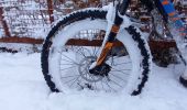 Excursión Bici eléctrica Saint-Clément - sortie vtt 21012023 mondon sous la neige - Photo 1