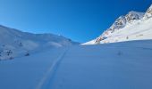 Trail Touring skiing Molines-en-Queyras - col et pic traversier - Photo 11