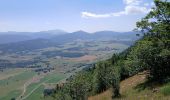 Randonnée Marche La Chapelle-en-Vercors - serre plumé depuis carri par la bournette col de la baume grange de vauneyre col de la mure puis les cretes jusqu a pré bellet refuge de crobache lievre blanc scialet royer - Photo 1