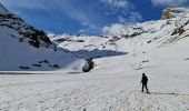 Randonnée Raquettes à neige Aragnouet - Piau-Engaly: Neste de Badet, lac de Badet A/R - Photo 6