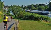 Tocht Hybride fiets Armentiers - La Lys franco-belge - Photo 1