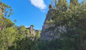 Tour Wandern Mourèze - Moureze. Le Cirque .Llausson. Le lac du Salagou - Photo 8