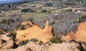 Trail Walking Rustrel - traversée du Colorado en boucle du camping - Photo 2