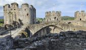 Tocht Stappen Unknown - Visite du château de Conwy et des remparts  - Photo 6
