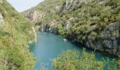 Trail Walking Quinson - VERDON: QUINSON - BASSES GORGES DU VERDON - SAINTE MAXIME - Photo 2