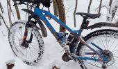 Randonnée Vélo électrique Saint-Clément - sortie vtt 21012023 mondon sous la neige - Photo 11