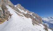 Trail Touring skiing Glières-Val-de-Borne - col du rasoir combe NW ET Sud - Photo 3