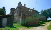 Randonnée Marche Chenereilles - Chenereilles, le château de Joux  - Photo 2