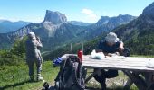 Excursión Senderismo Gresse-en-Vercors - Circuit crêtes de Quinquambaye, Grand Brisou, crêtes d'Aleyron - Photo 9