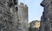 Excursión Senderismo Unknown - Visite du château de Conwy et des remparts  - Photo 19