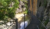 Excursión Senderismo Alquézar - ALQUEZAR boucle par passerelles et abrigo de regacens - Photo 5