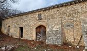 Percorso Marcia Châteauneuf-Val-Saint-Donat - CHATEAU NVSD les borries , jas de la Cougordiere , borri de Mathieu , bergerie de Combe Belle , borri de Mouranchon o l  - Photo 1