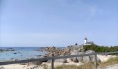 Tour Nordic Walking Plounéour-Brignogan-Plages - brignogan par les terres le phare revenu côte - Photo 2