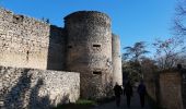 Tour Wandern Cabrières-d'Avignon - le mur de la peste château petraque - Photo 1