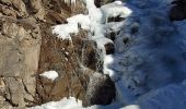 Tocht Sneeuwschoenen Orcières - Orcière 23 - Prapic - Le Saut du Laïre - La grande cascade - 400 m - Photo 1