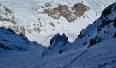 Percorso Sci alpinismo Puy-Saint-André - couloir de rocher bouchard - Photo 10