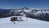 Percorso Sci alpinismo La Léchère - col de la flachere, tour de la flachère, haut du télésiège de la lauzière - Photo 5