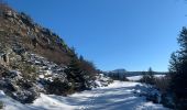 Percorso Sci alpinismo Saint-Front - 2022 01 randonnées en MEZENC : montée au Mont MEZENC et tour du Mont d’Alambre. - Photo 13
