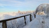 Randonnée Marche Spa - tour de la fagne de Malchamps dans la neige  - Photo 13