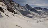 Trail Touring skiing Les Contamines-Montjoie - Pointe Nord du Mont Jovet - Photo 3