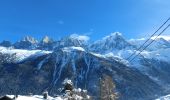 Tocht Sneeuwschoenen Chamonix-Mont-Blanc - 20230131 Chamonix Bois Prin - Photo 1