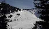 Trail Snowshoes Allevard - Collet d Allevard - arête de l évêque  - Prarion - Photo 8