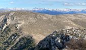 Excursión Senderismo Tourrettes-sur-Loup - Tourettes-sur loup Pic Courmettes Puys Tourettes et Naouri Trace réélle - Photo 5