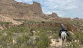 Trail Horseback riding Bardenas Reales de Navarra - Bardenas jour 5 - Photo 3