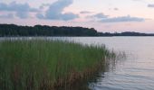 Randonnée V.T.C. Sanguinet - Sanguinet-Le lac à la tombée de la nuit - Photo 9