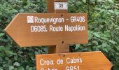 Tour Wandern Grasse - Mont Doublier  - Photo 1