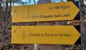 Trail Walking Aiglun - AIGLUN.  Le vieil Aiglun , sommet du Puy o l s - Photo 3